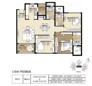 shapoorji-parkwest-3-bedroom-plan