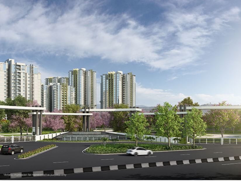 Park West Cedar Tower location map — India