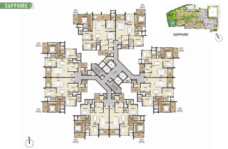 shapoorji-parkwest-sapphire-layout-plan - Shapoorji Pallonji ParkWest